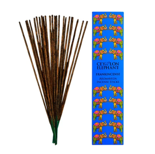 CEYLON FRANKINCENSE KAFFIR LIME - AROMAVEDA INCENSE STICKS