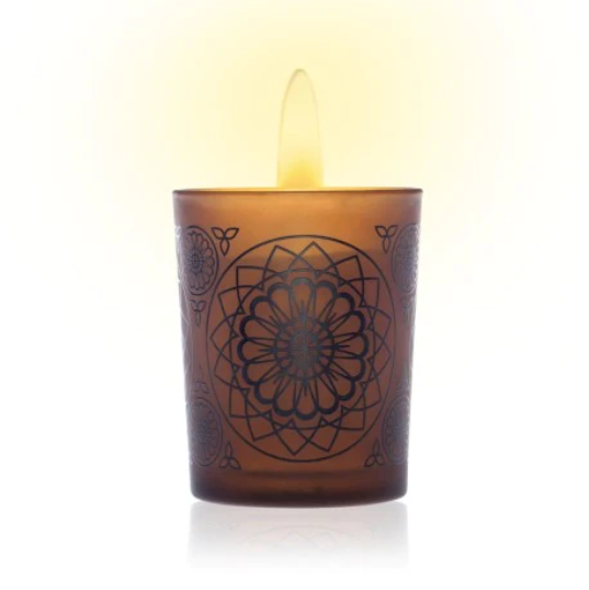 SPICED SANDALWOOD - AROMAVEDA NATURAL CANDLE