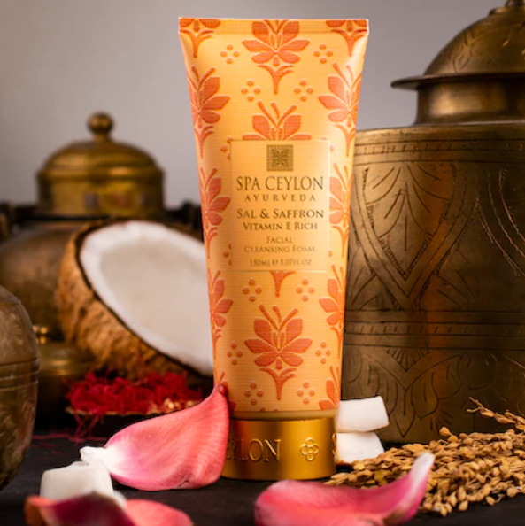 SAL & SAFFRON - VITAMIN E ENRICHED - FACIAL CLEANSING FOAM