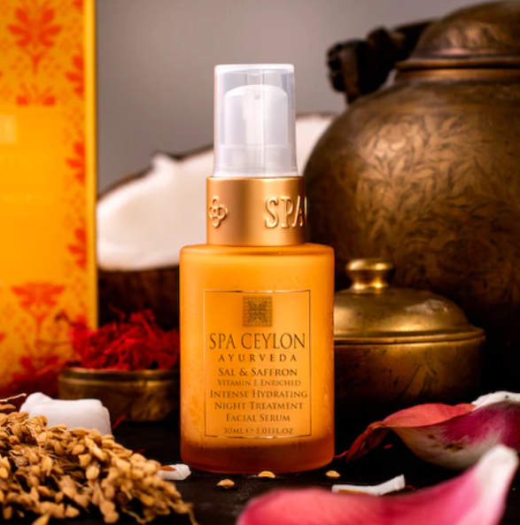 SAL & SAFFRON - VITAMIN E ENRICHED - INTENSE HYDRATING NIGHT TREATMENT FACIAL SERUM