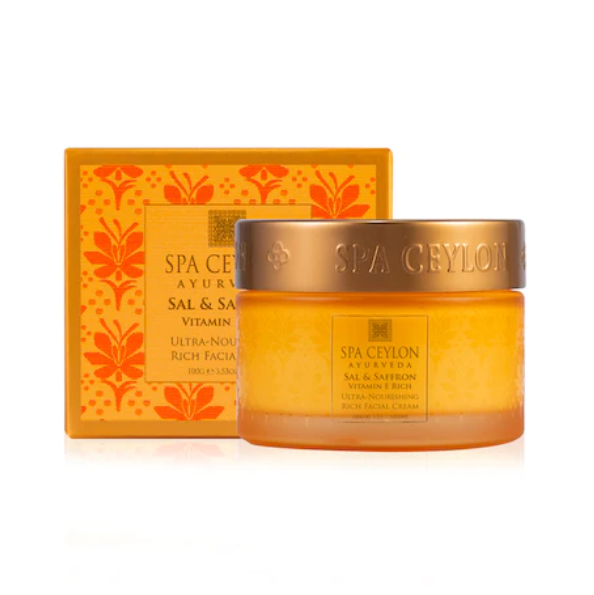 SAL & SAFFRON - VITAMIN E ENRICHED - ULTRA-NOURISHING RICH FACIAL CREAM