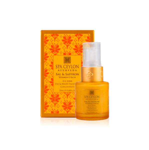 SAL & SAFFRON - VITAMIN E ENRICHED - EYE ZONE - DAY & NIGHT TREATMENT CONCENTRATE