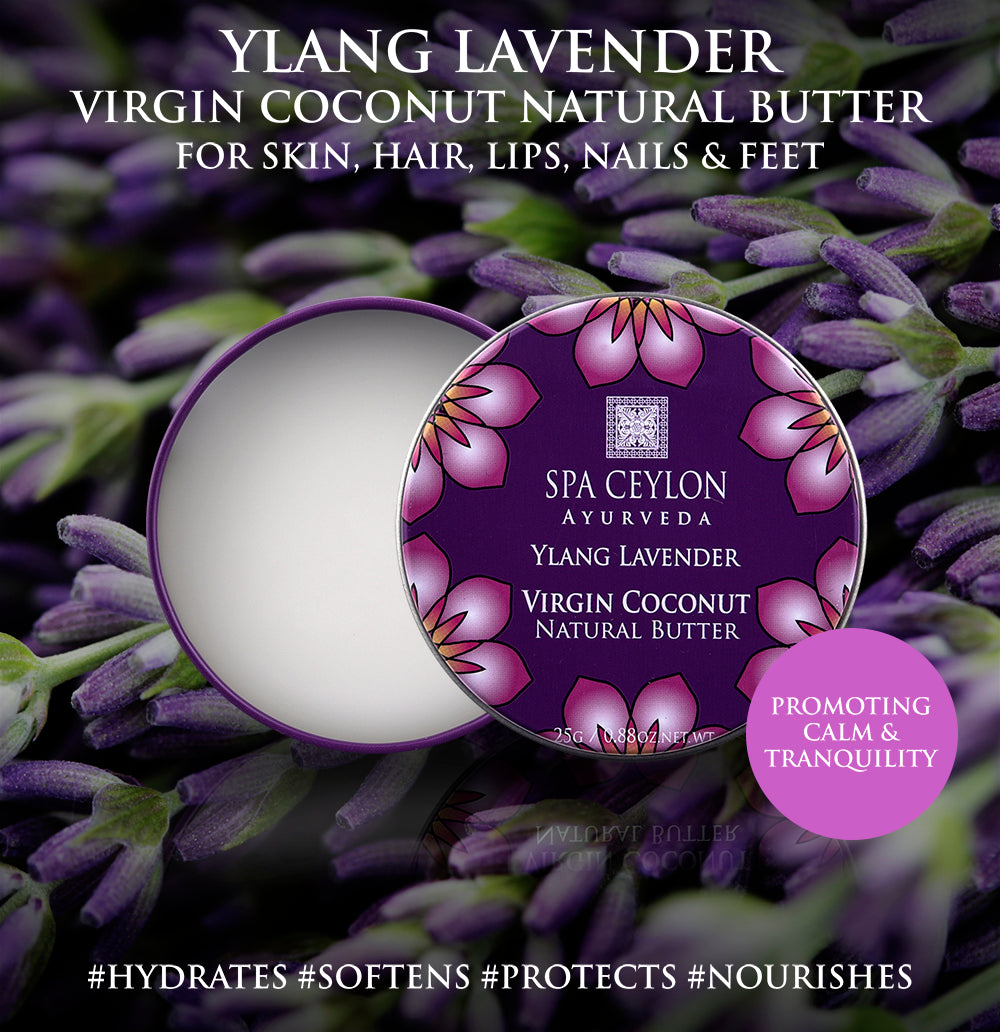 YLANG LAVENDER - VIRGIN COCONUT NATURAL BUTTER