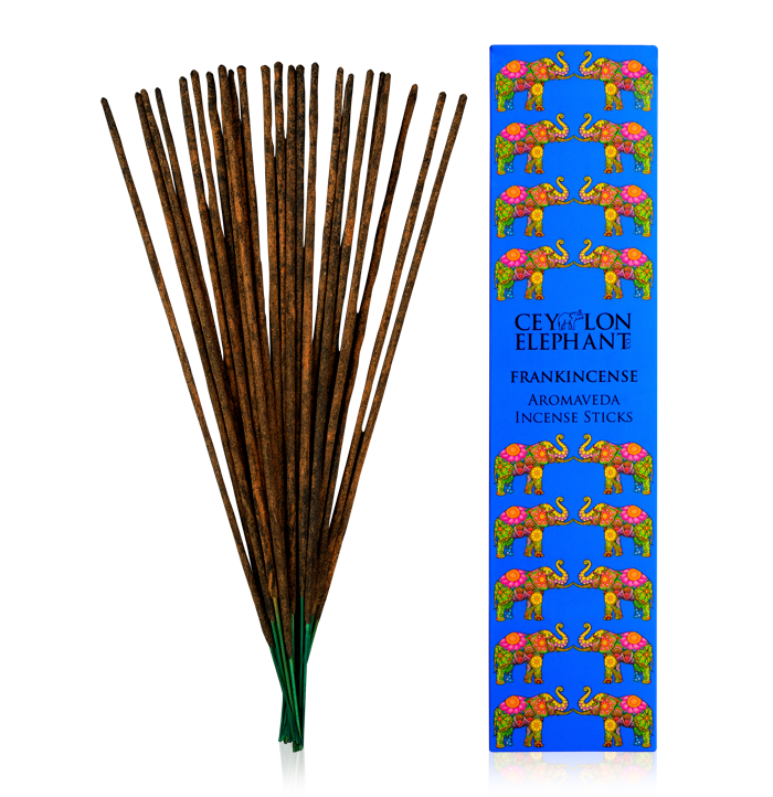 Ceylon Frankincense Kay Lime - Aromaveda Incense Sticks