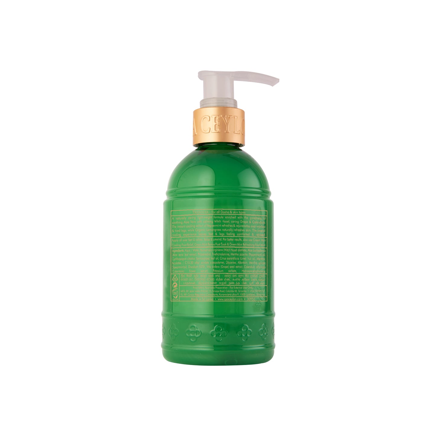 Green Mint - Cooling Aloe Leg Gel 250Ml