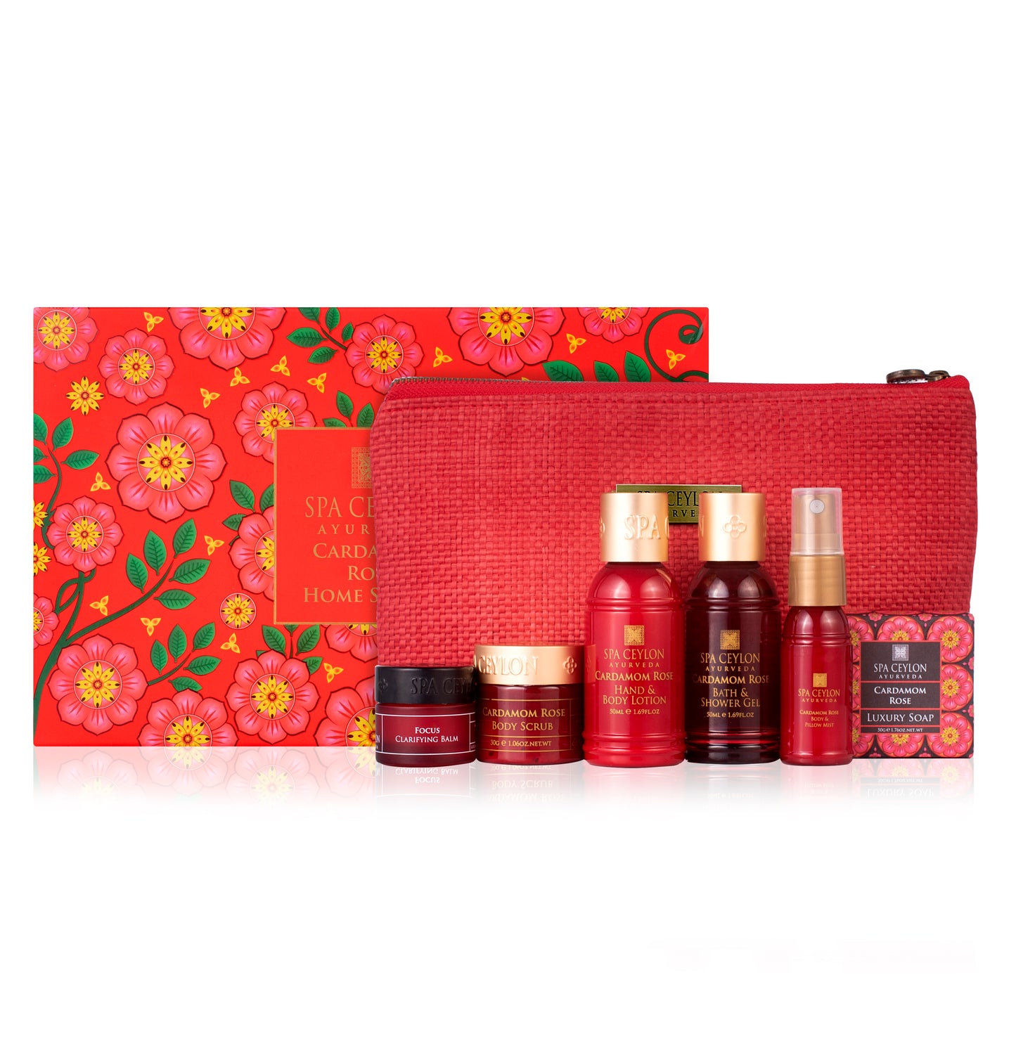 Cardamom Rose - Home Spa Set