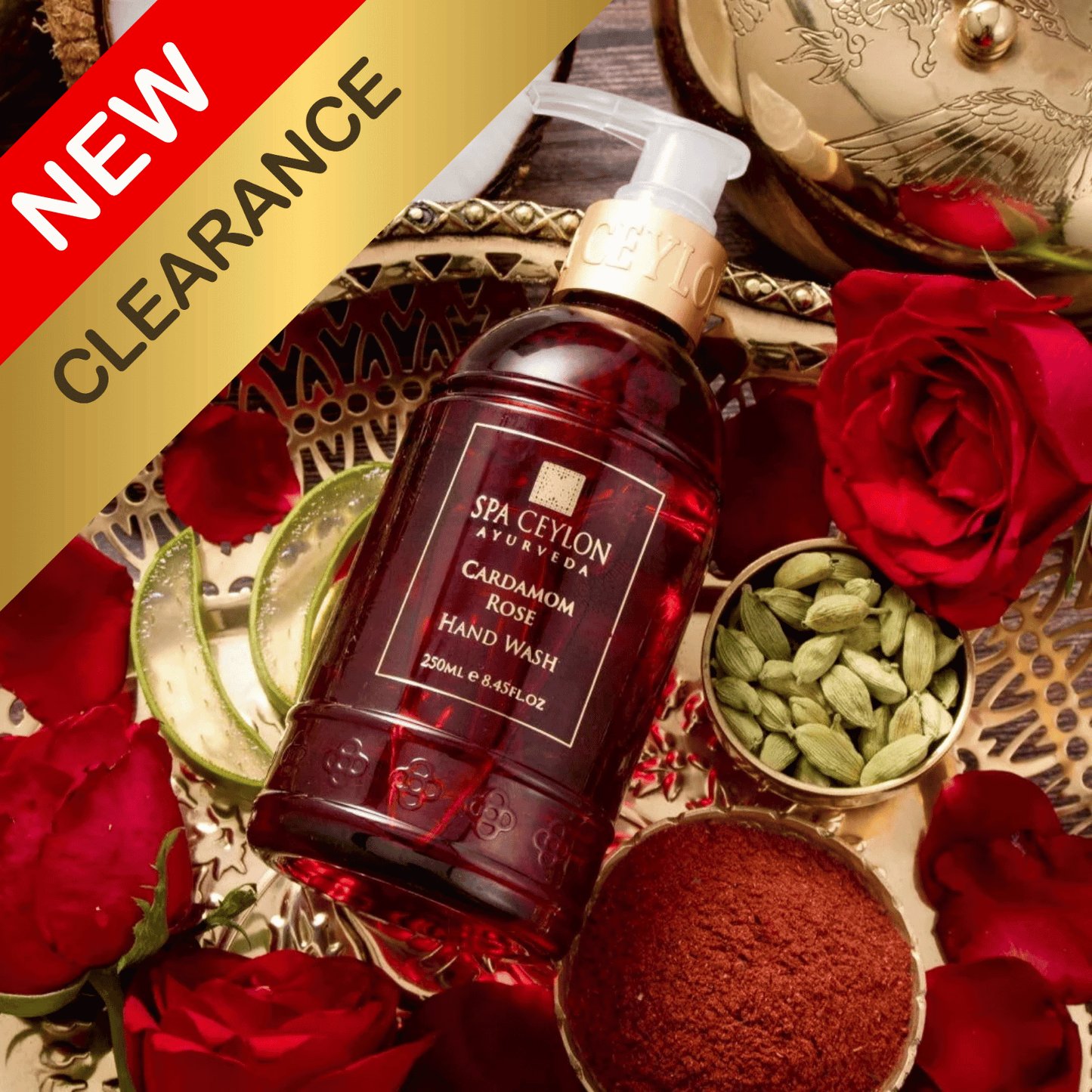 CLEARANCE | Cardamom Rose – Hand Wash 250ml