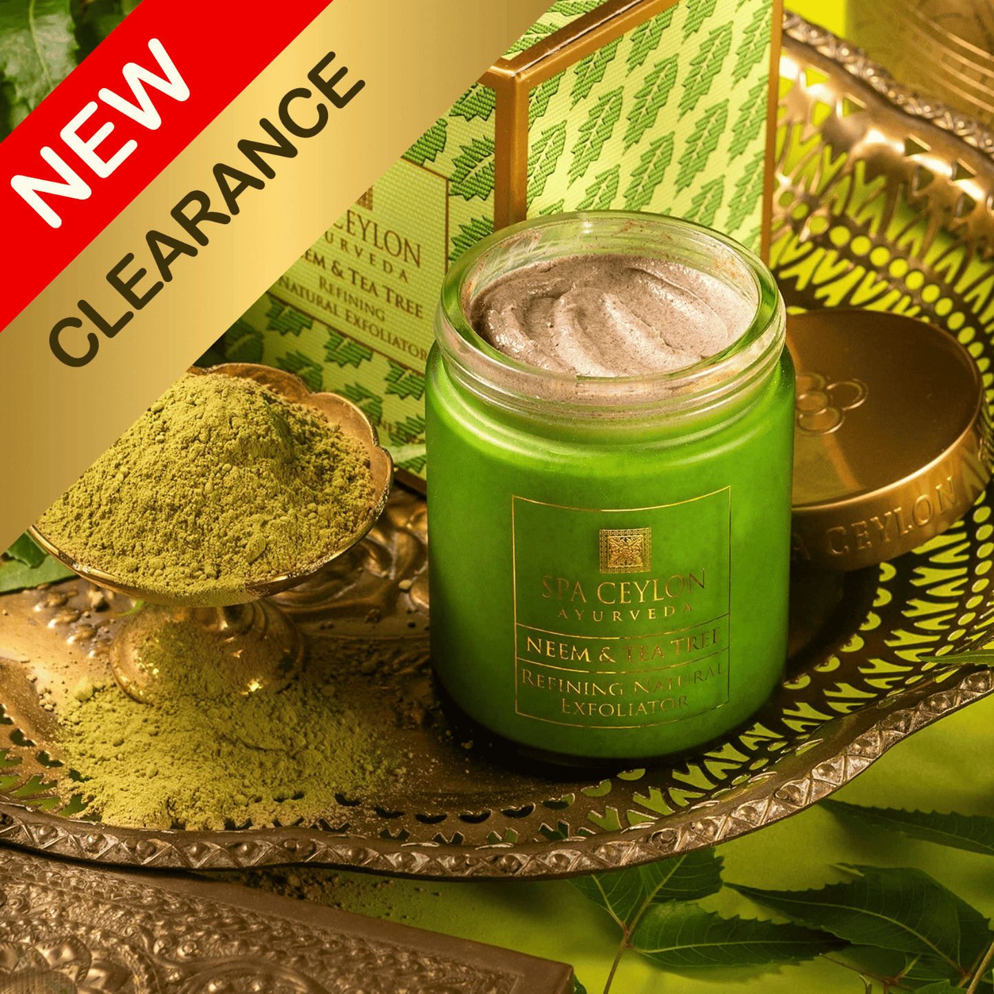 CLEARANCE | Neem & Tea Tree – Refining Natural Exfoliator 100g