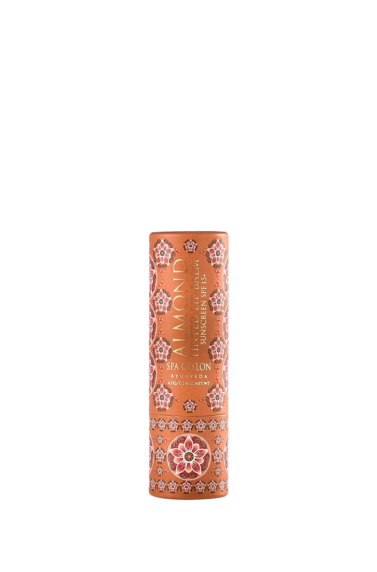 Almond Tinted Lip Balm - Tamarind SPF 15+