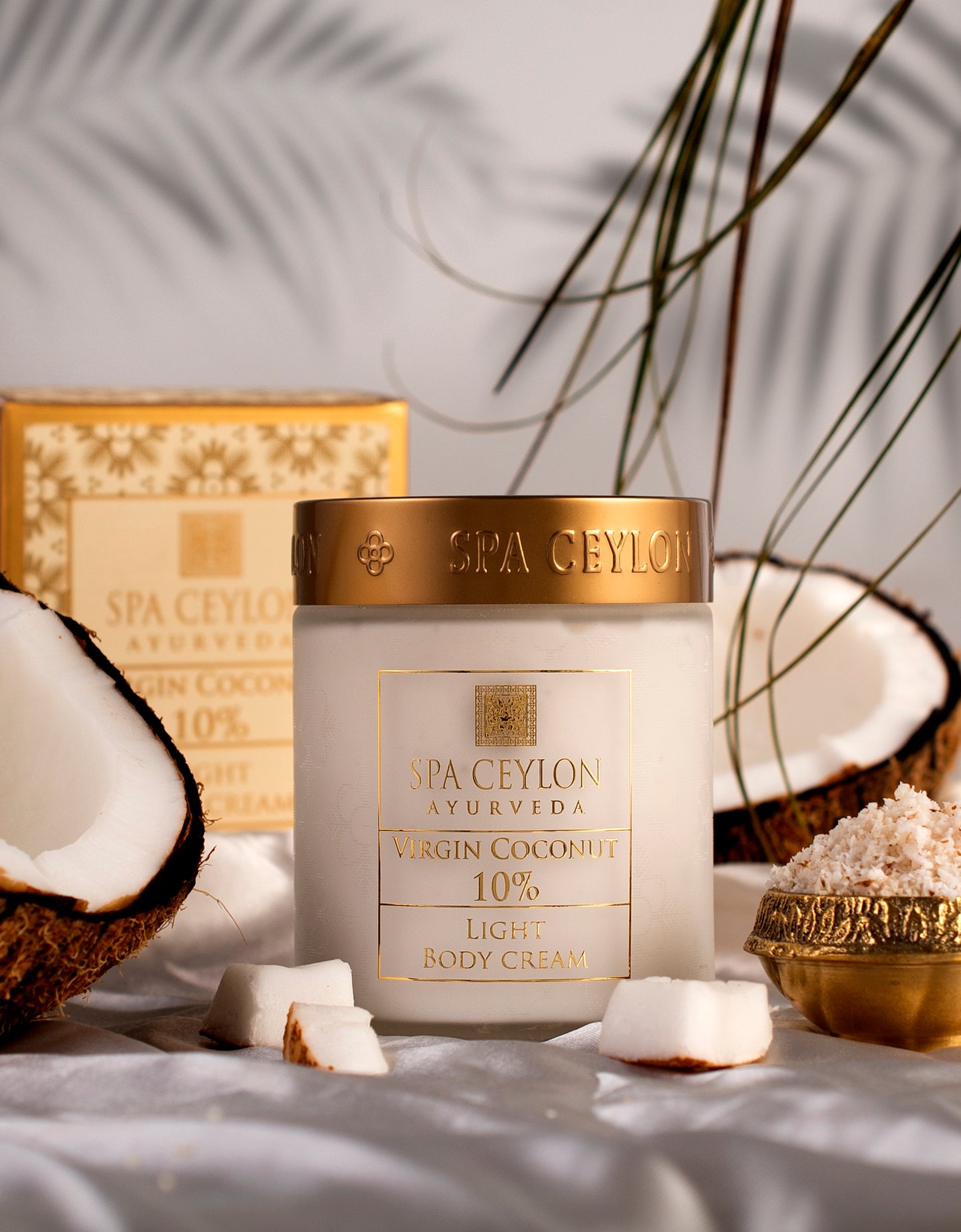 VIRGIN COCONUT 10% - Light Body Cream