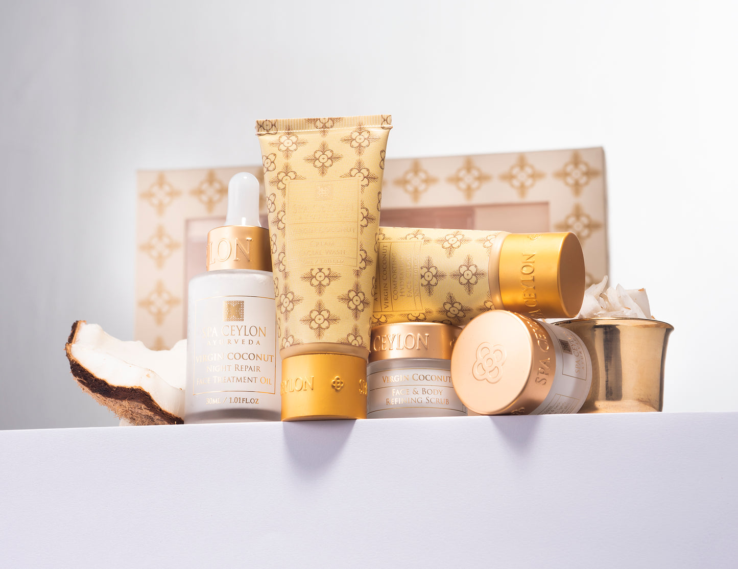 VIRGIN COCONUT NIGHT REPAIR FACE TREATMENT OIL SET