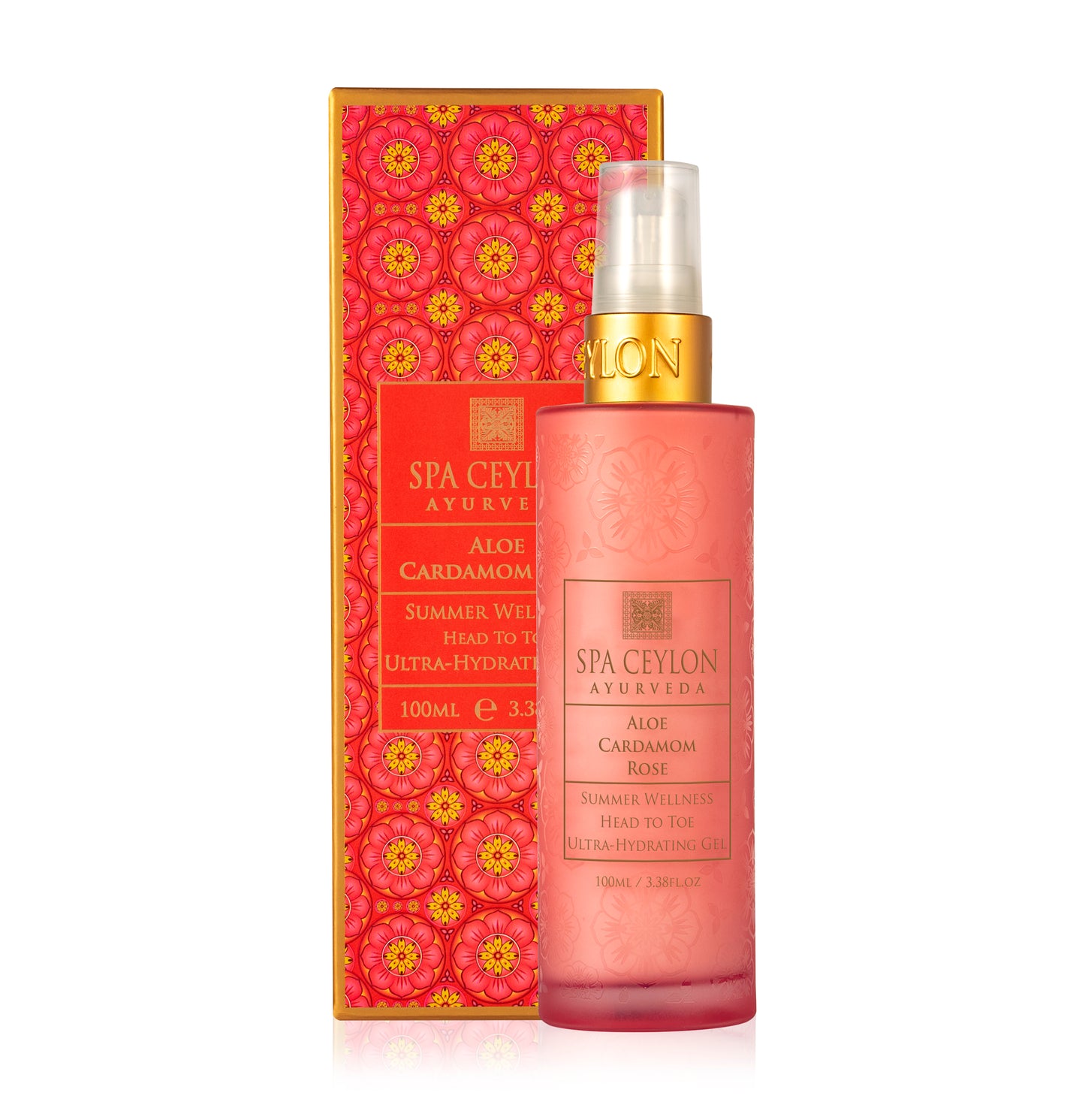 ALOE CARDAMOM ROSE - SUMMER WELLNESS HEAD TO TOE ULTRA-HYDRATING GEL