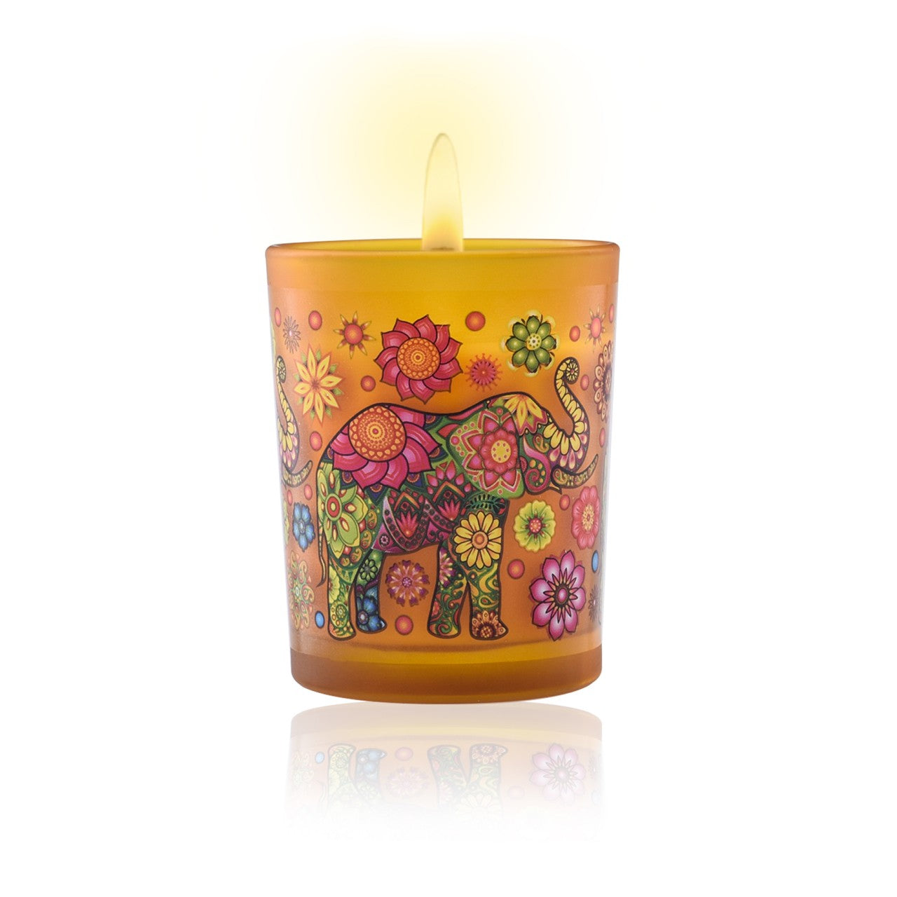 Ceylon Elephant Neroli Jasmine - Aromaveda Natural Candle 50g