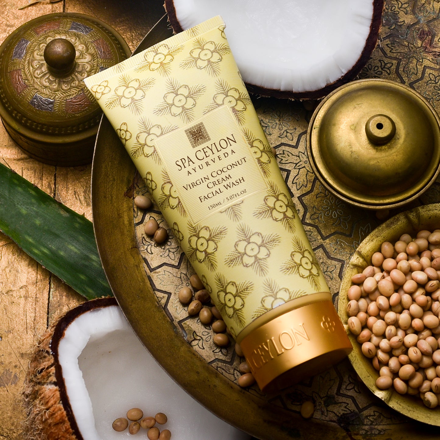 VIRGIN COCONUT - CREAM FACIAL WASH