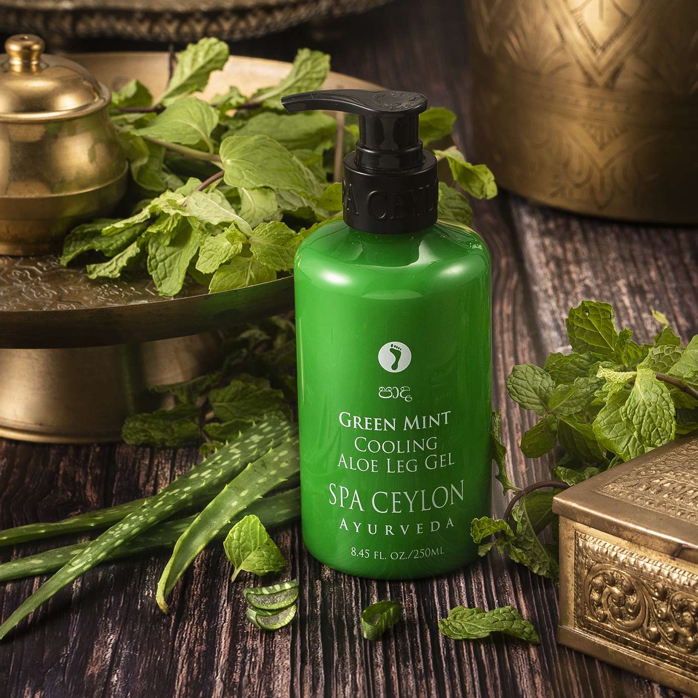 GREEN MINT COOLING ALOE - LEG GEL