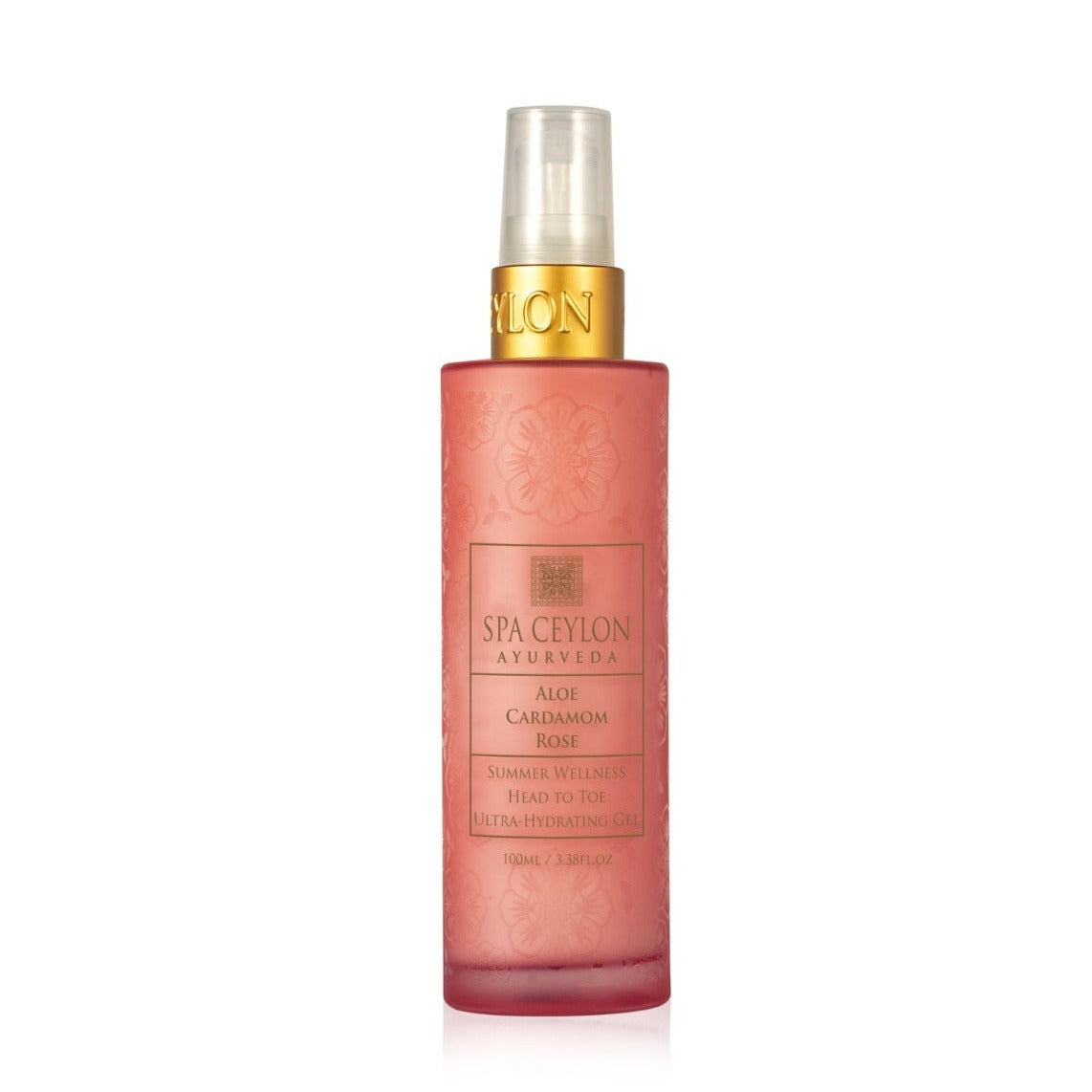 Aloe Cardamom Rose - Summer Wellness Head To Toe Ultra-Hydrating Gel (100ml)- old