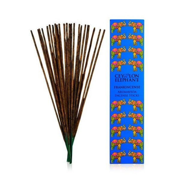 Ceylon Frankincense Kay Lime - Aromaveda Incense Sticks