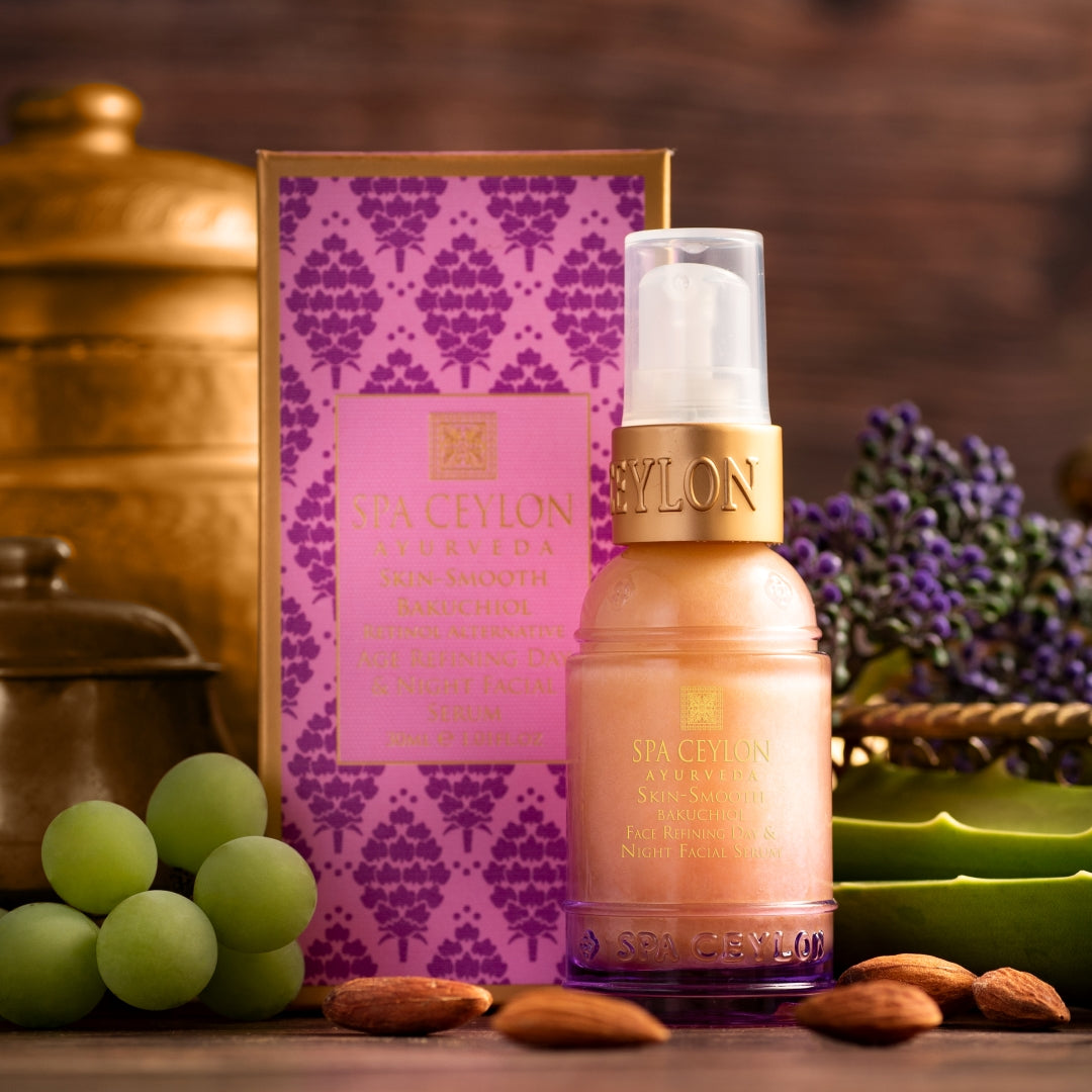 Skin Smooth Bakuchiol - Retinol Alternative Age Refining Day & Night Facial Serum - 30ml