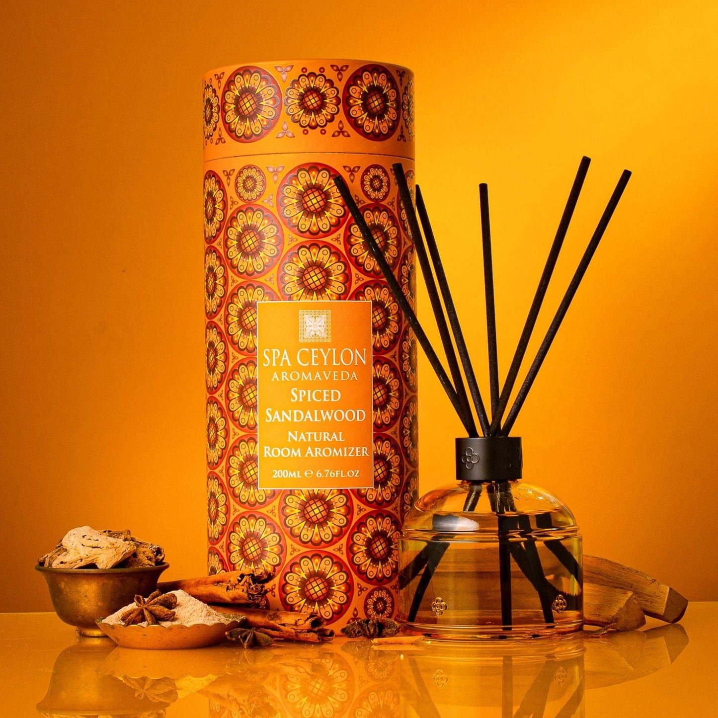 Spiced Sandalwood - Natural Room Aromizer 200ml