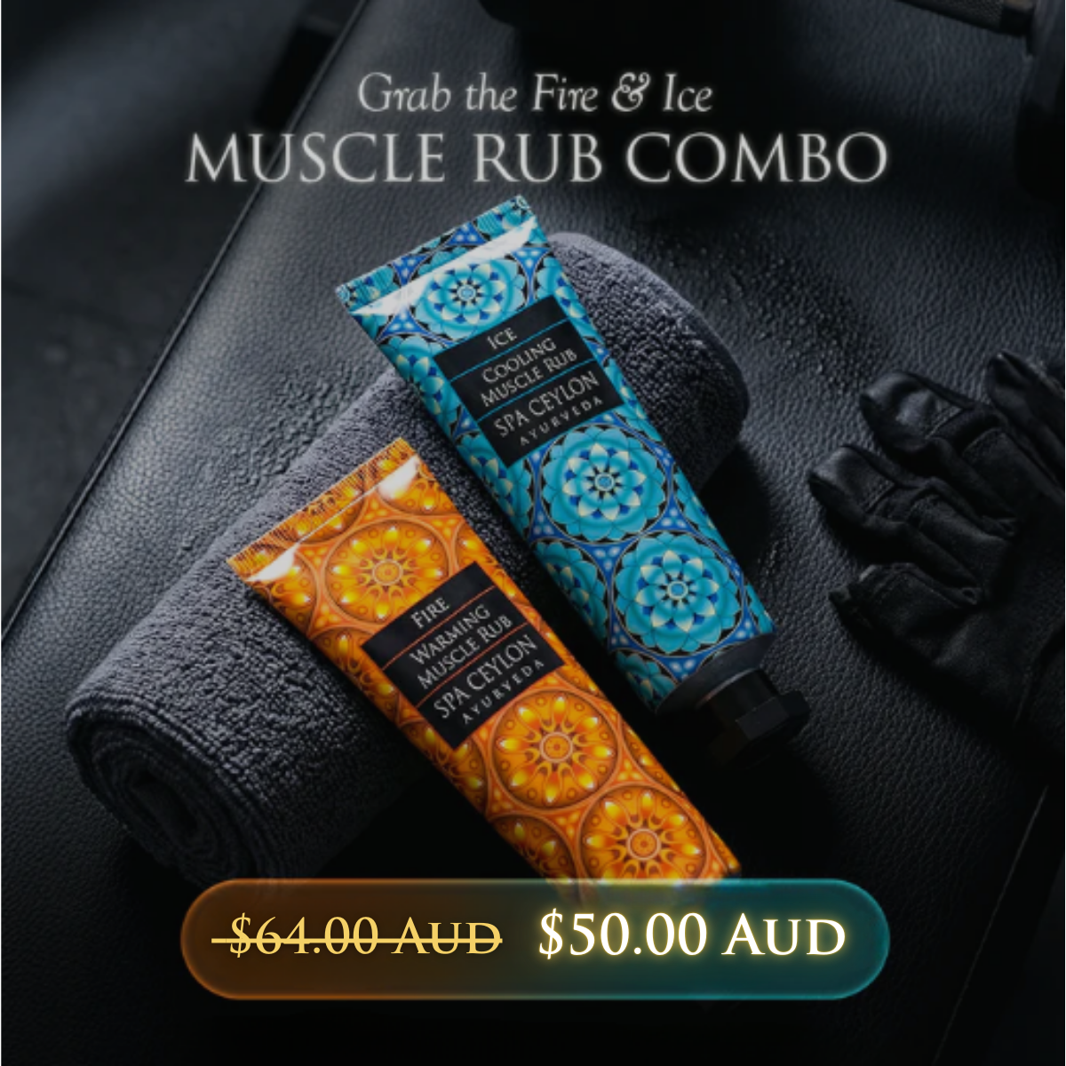 Fire & Ice Muscle Rub Combo