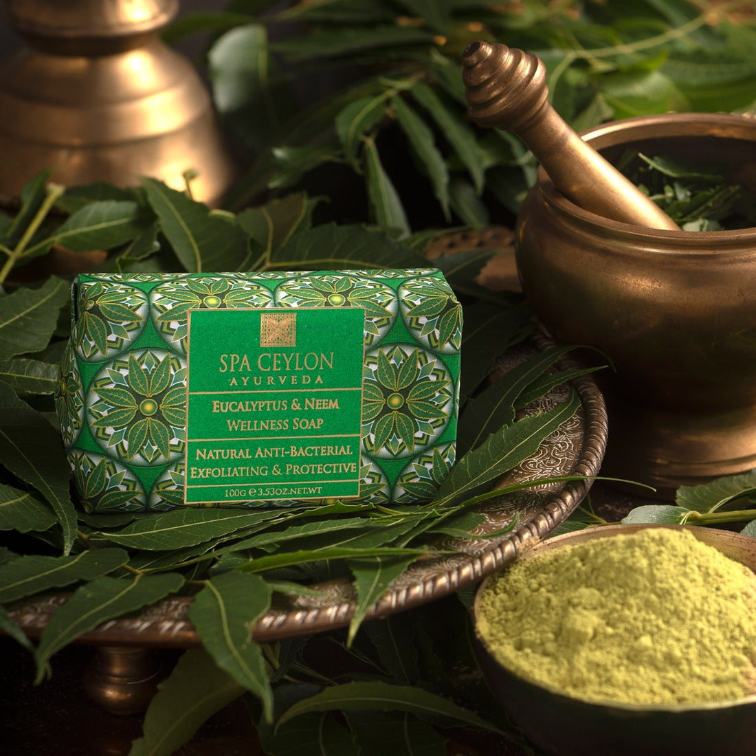 Eucalyptus & Neem - Anti-Bacterial Exfoliating Wellness Soap 100g