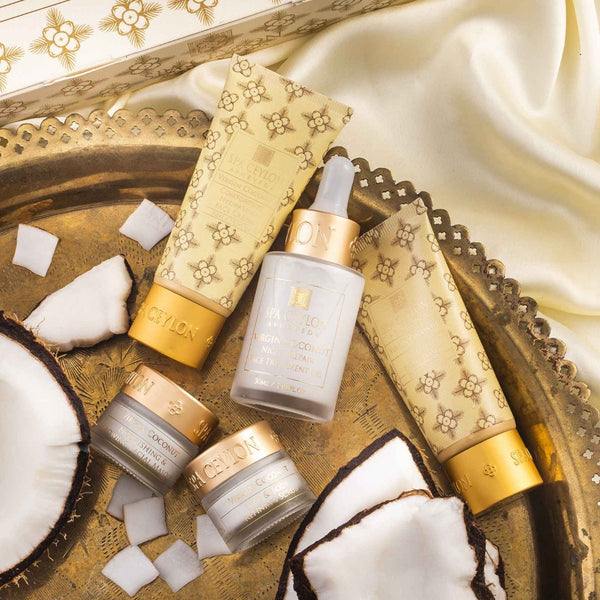Virgin Coconut - Night Repair Face Treatment Oil Set