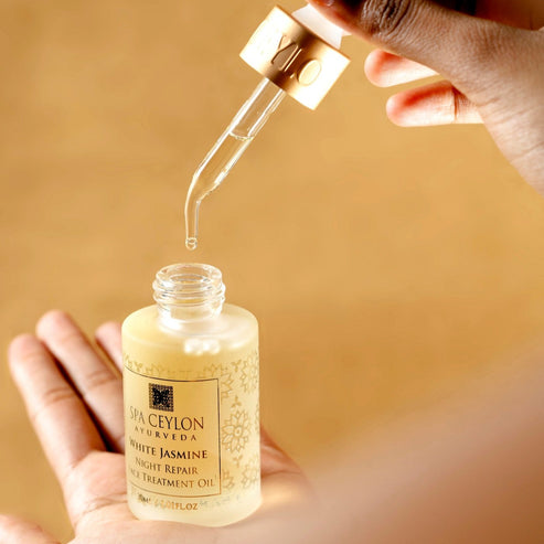 White Jasmine - Night Repair Face Treatment Oil 30ml