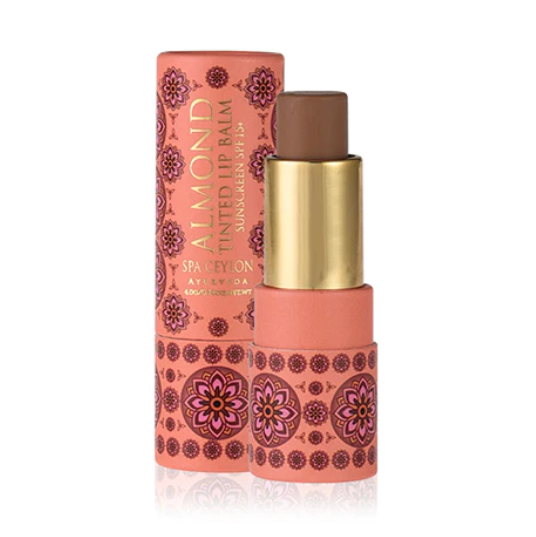 Almond Tinted Lip Balm Nude Nourishes lips, gives a natural shade
