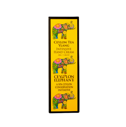 Ceylon Elephant - Ceylon Tea Ylang - Intensive Hand Cream 30g