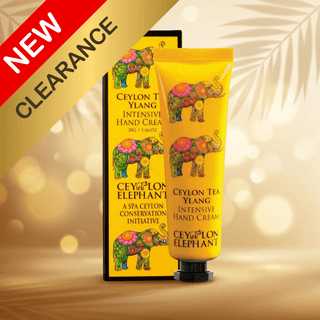 CLEARANCE | Ceylon Elephant - Ceylon Tea Ylang - Intensive Hand Cream 30g