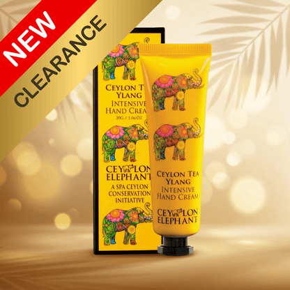 CLEARANCE | Ceylon Elephant - Ceylon Tea Ylang - Intensive Hand Cream 30g