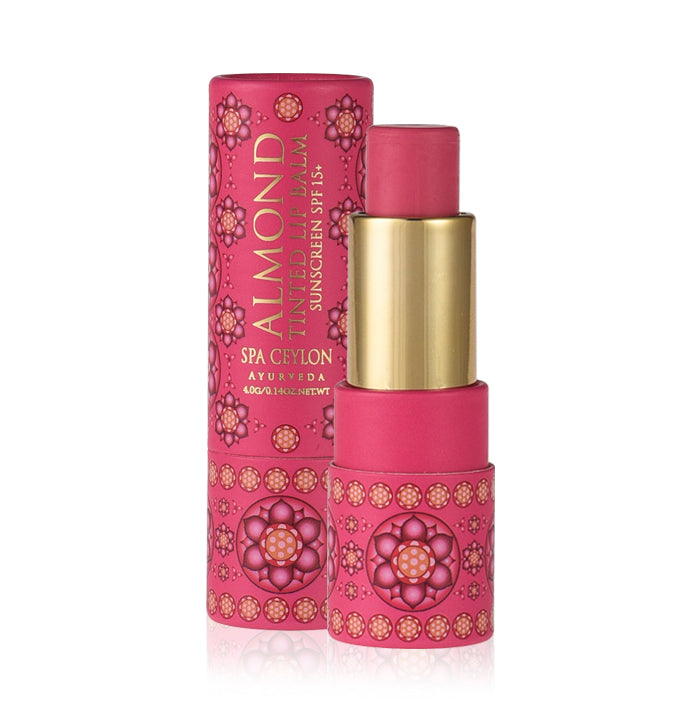 Almond Tinted Lip Balm - Lotus