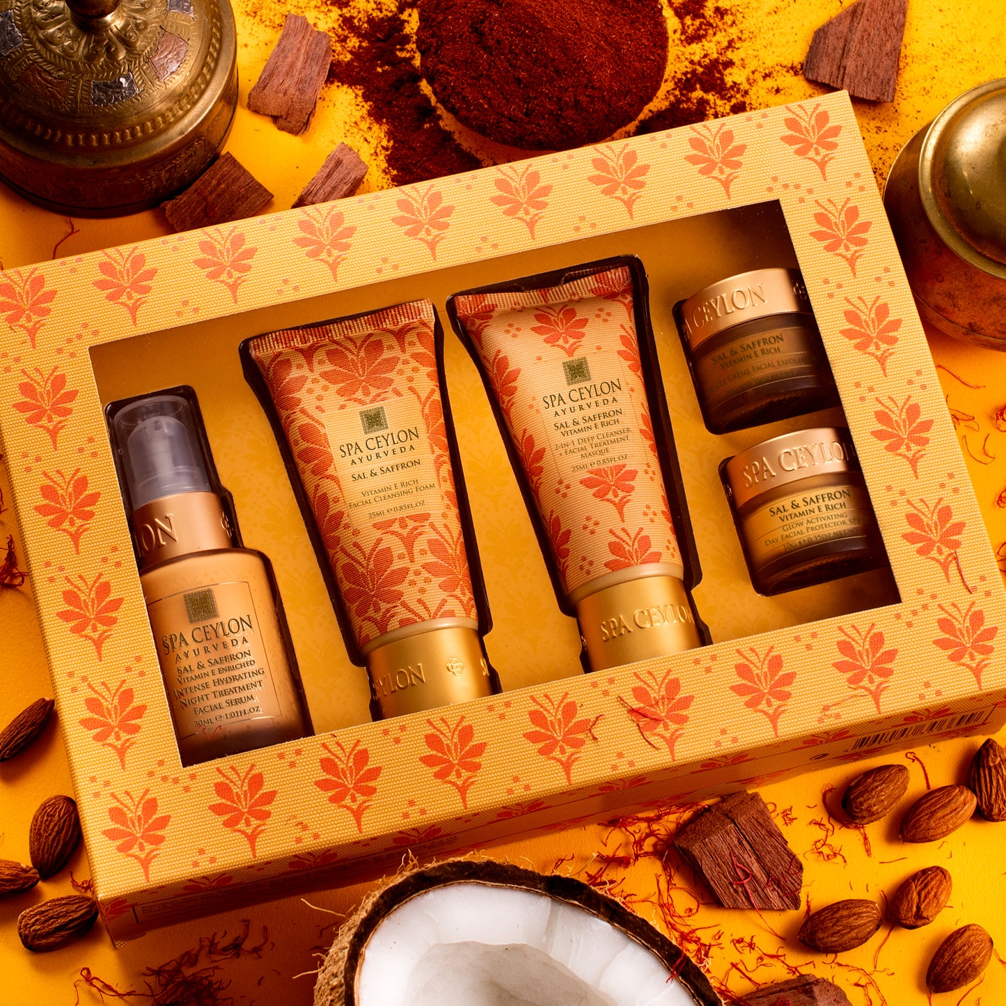 CLEARANCE | Sal & Saffron - Vitamin E Rich - Skin Care Set
