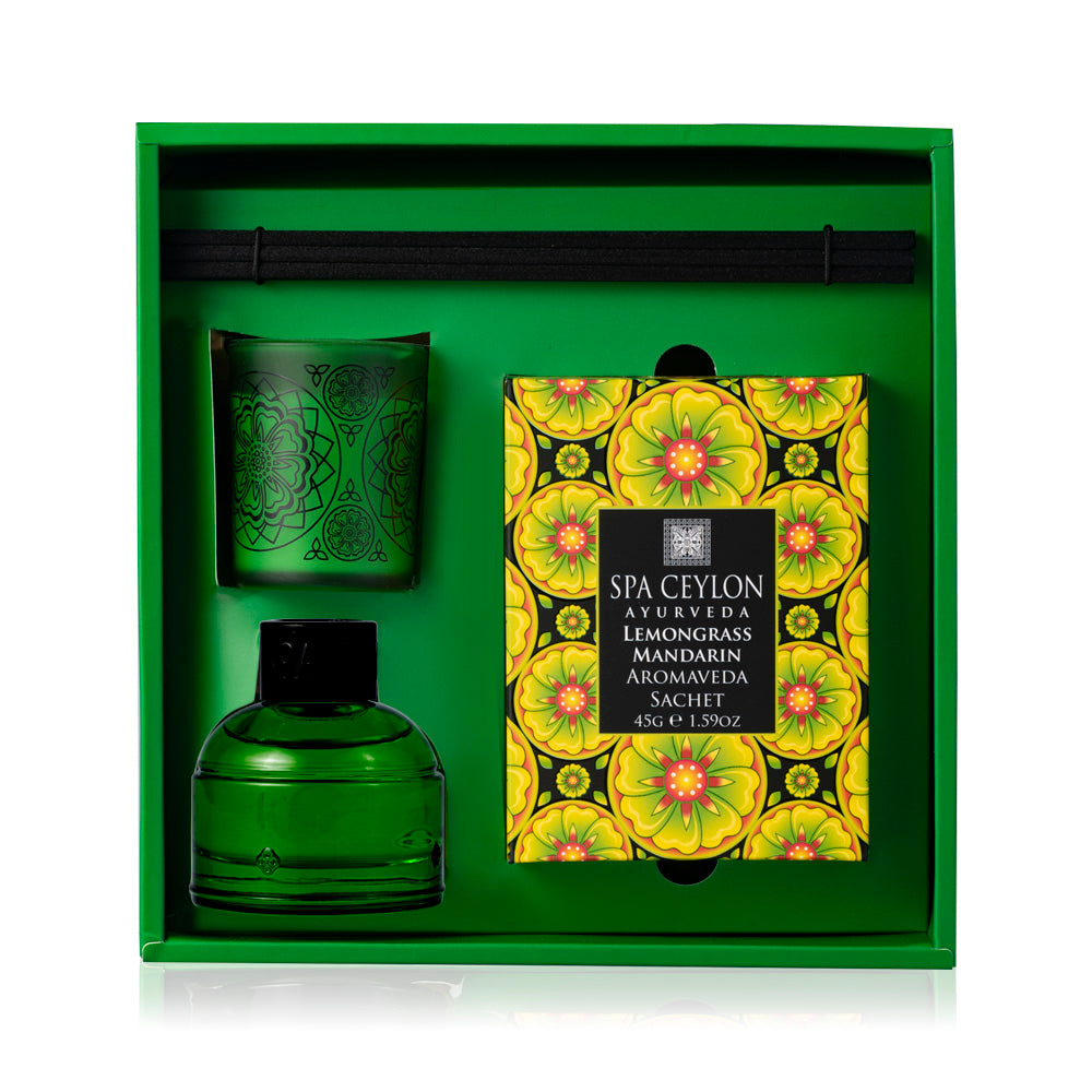 Lemongrass Mandarin - Home Aroma Gift Set