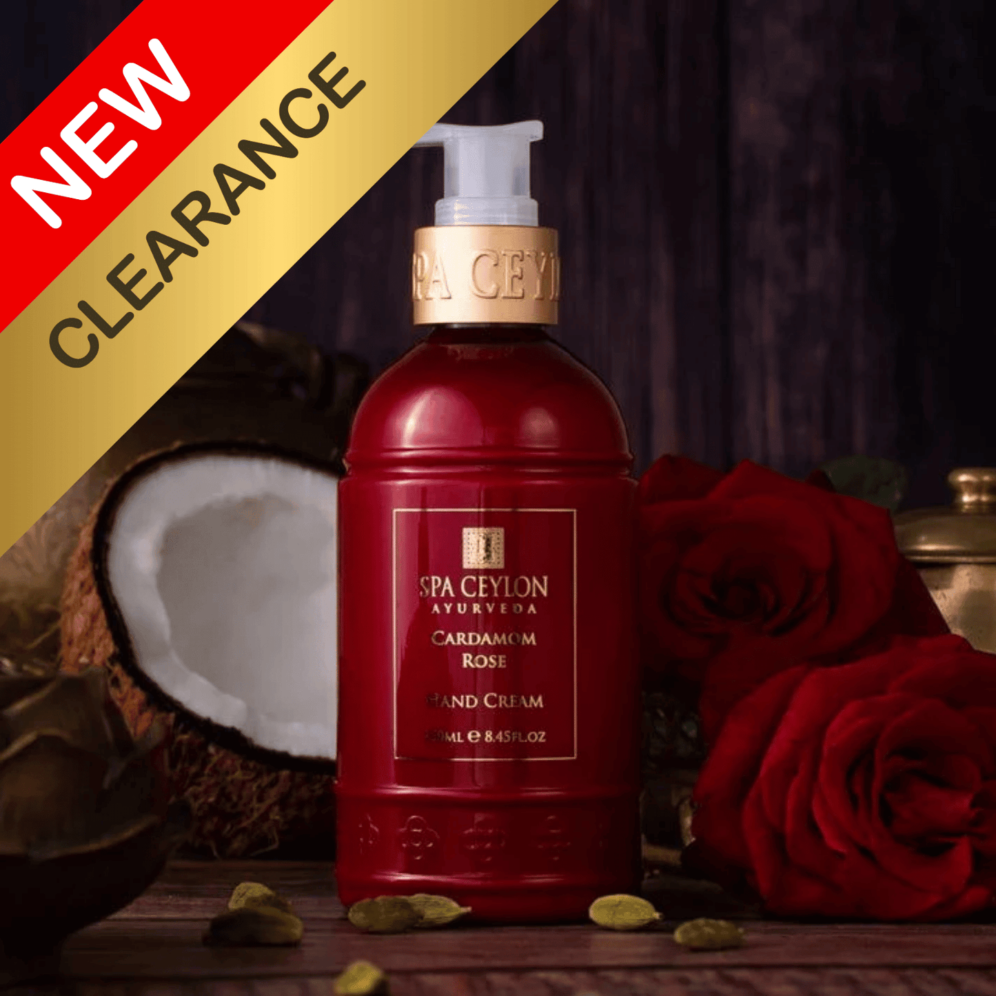 CLEARANCE | Cardamom Rose – Hand Cream 250ml