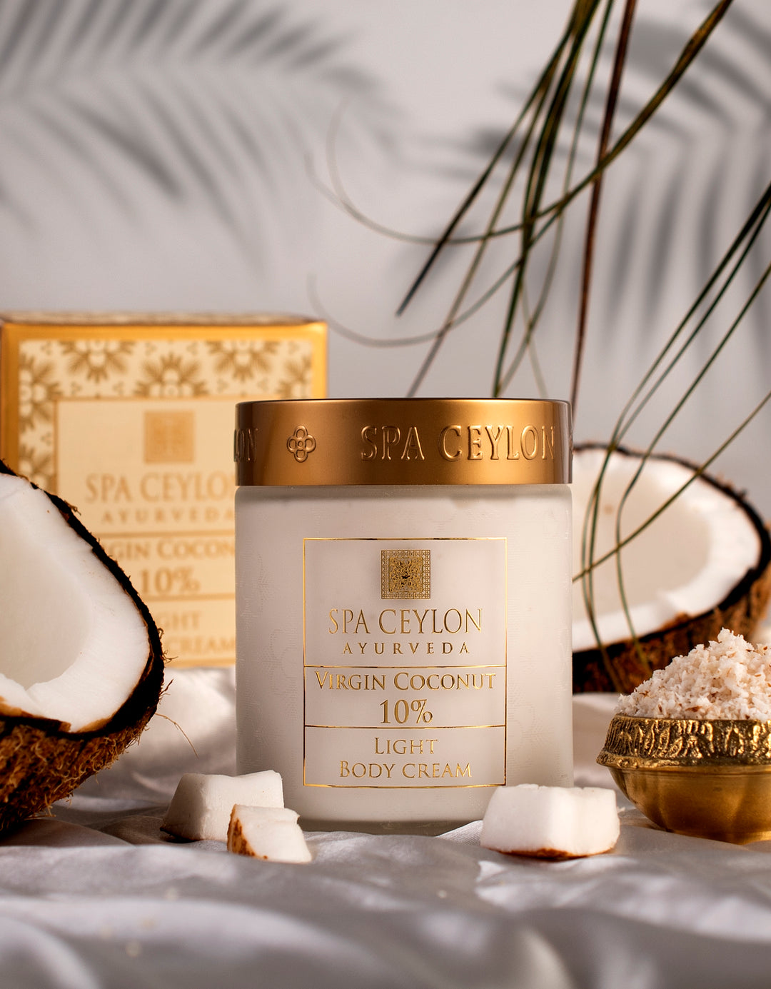 Virgin Coconut 10% - Light Body Cream