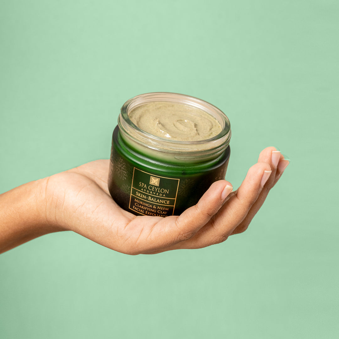 Skin-Balance - Moringa & Neem Clarifying Clay Facial Exfoliator