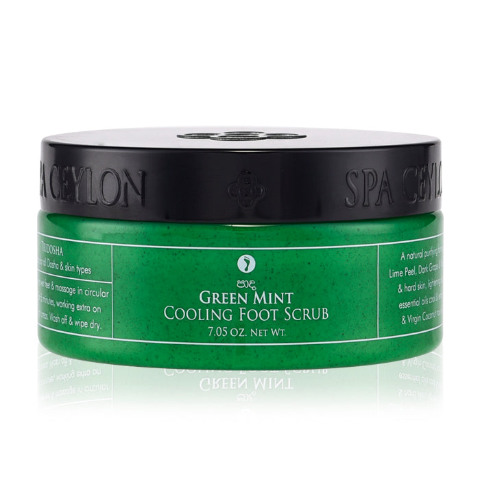 Green Mint - Cooling Foot Scrub