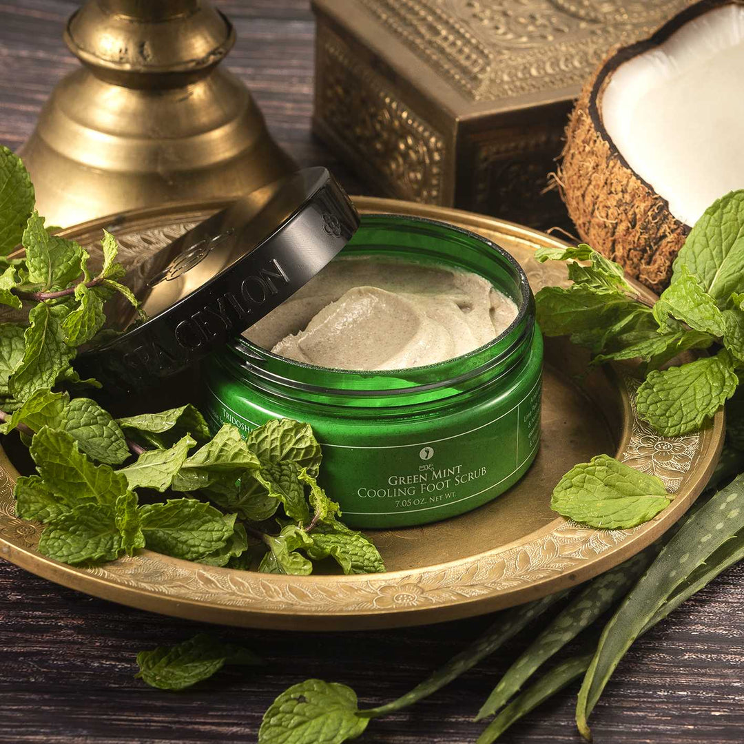 Green Mint - Cooling Foot Scrub