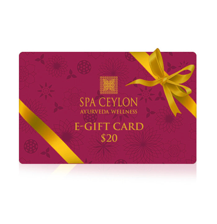 Spa Ceylon - E-Gift Card