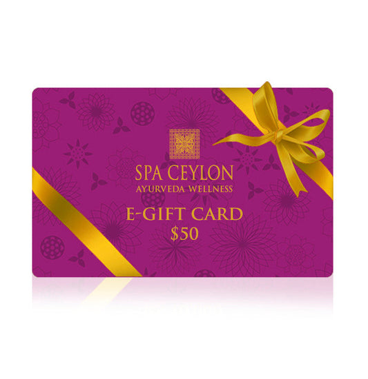 Spa Ceylon - E-Gift Card $50