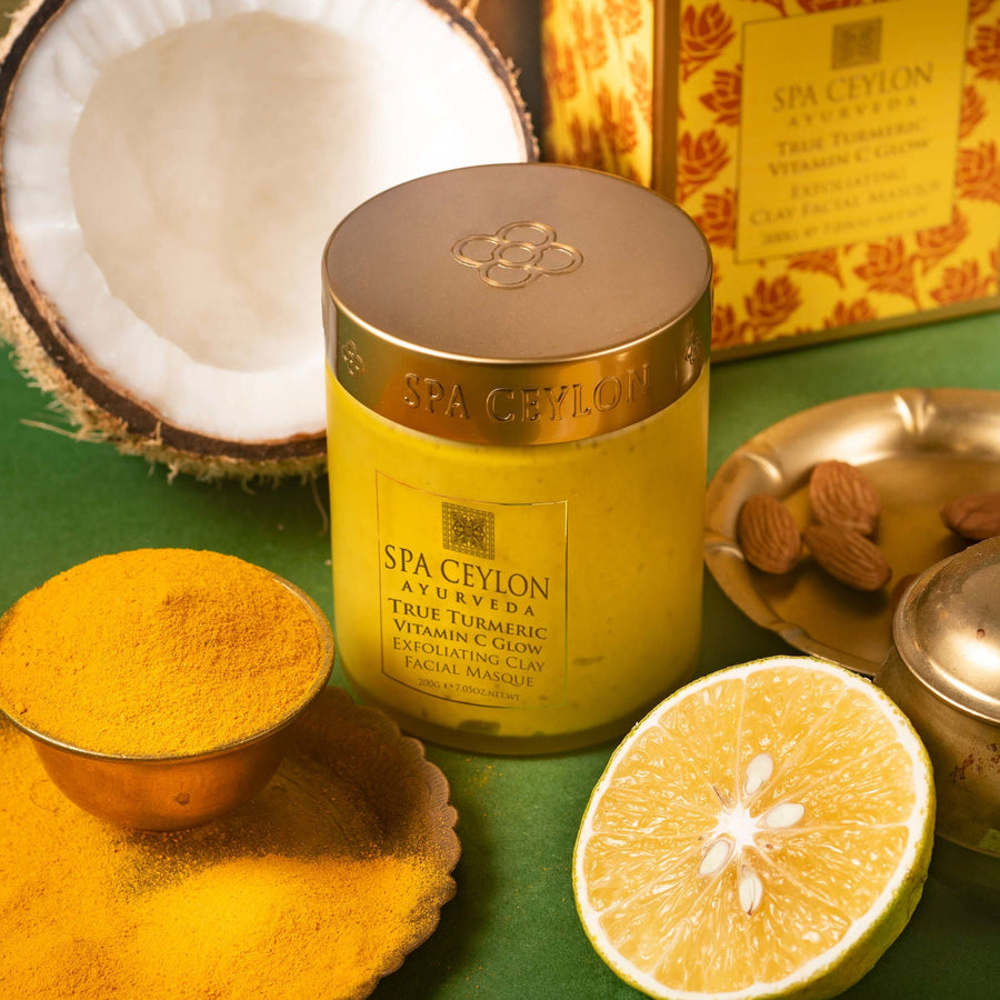 True Turmeric - Vitamin C Glow - Exfoliating Clay Facial Masque 100g