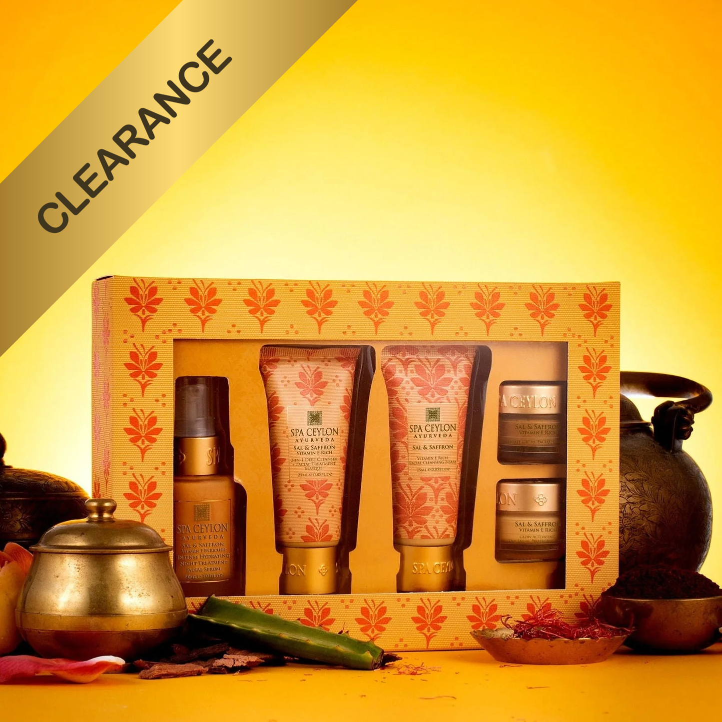CLEARANCE | Sal & Saffron - Vitamin E Rich - Skin Care Set