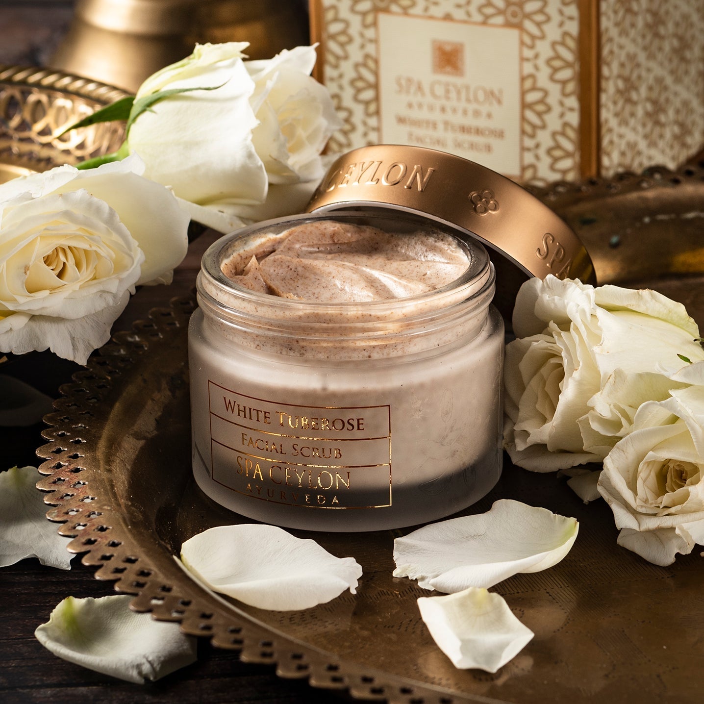 White Tuberose - Facial Scrub 100g