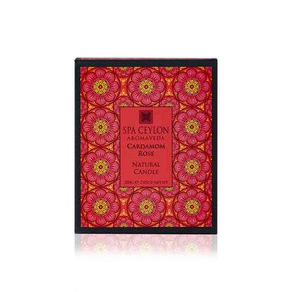 Cardamom Rose - Natural Candle - 200g