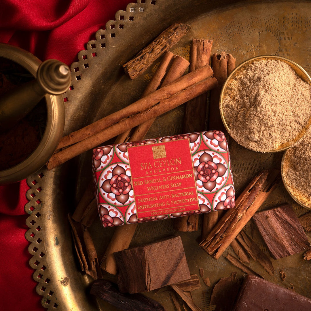 Red Sandal & Cinnamon - Wellness Soap